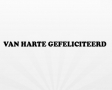 Van harte gefeliciteerd