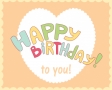 Happy birthday to you