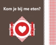 Kom je bij me eten?