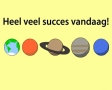 Heel veel succes vandaag