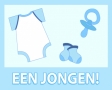 Een jongen!