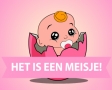 Het is een meisje!